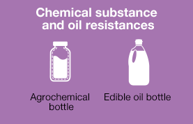 Chemical substance and oil resistances/agrochemical bottle, edible oil bottle