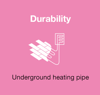 Durability/Underground heating pipe