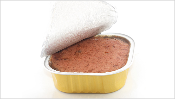 Pet food tray