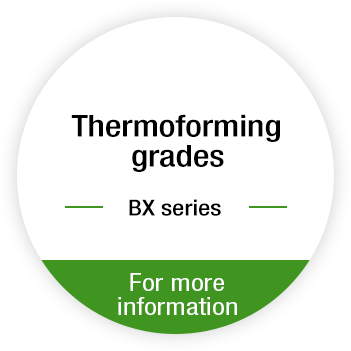 Thermoforming grades BX series
