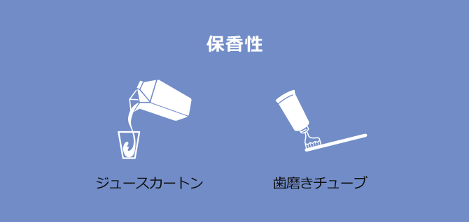保香性 ジュースカートン 歯磨きチューブ